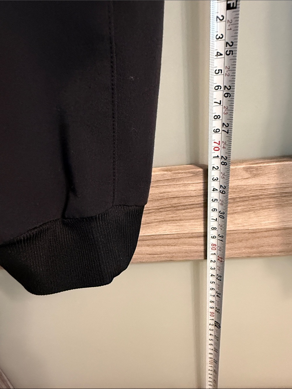 Fabletics Black Drawstring Track Joggers - Picture 2 of 4